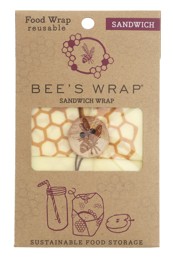 Bee's Wrap Sandwich Wrap - Honeycomb