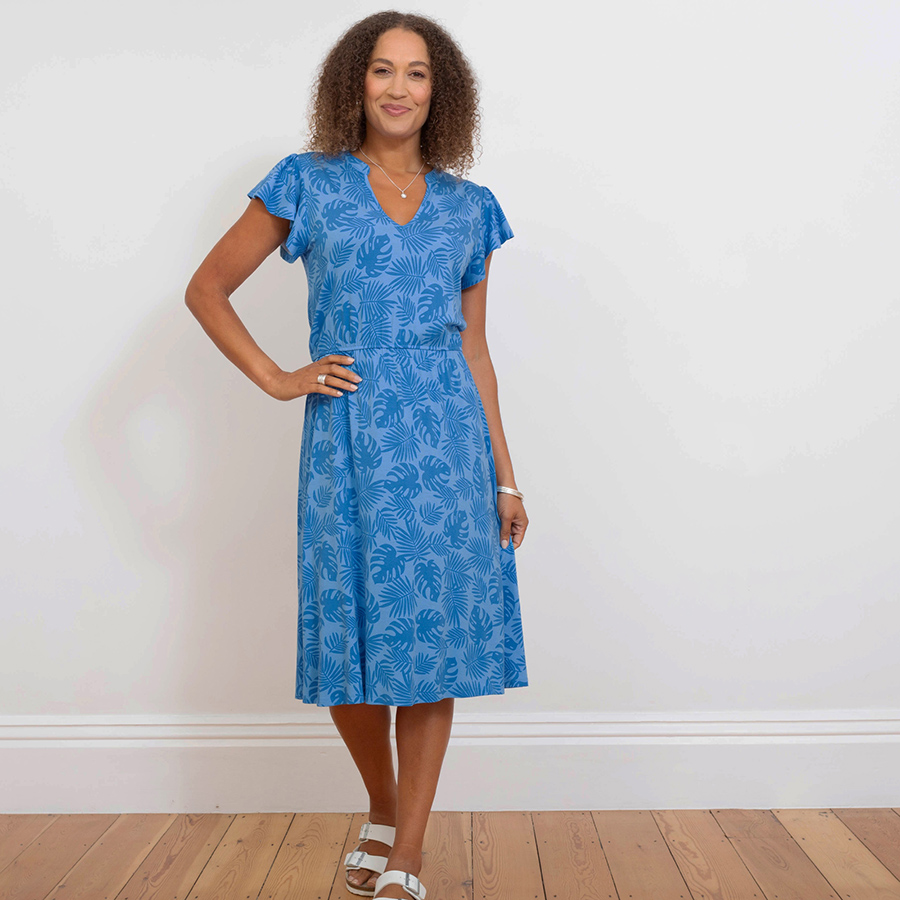 Kite Tolpuddle Jersey Dress - Blue