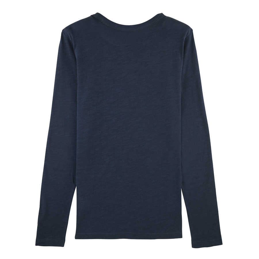 Organic Cotton Long Sleeve Slub T-Shirt - Natural Collection Select