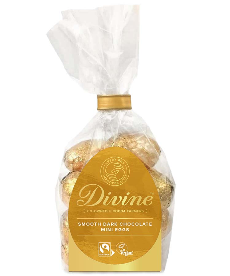 Divine 70% Dark Chocolate Mini Eggs - 152g