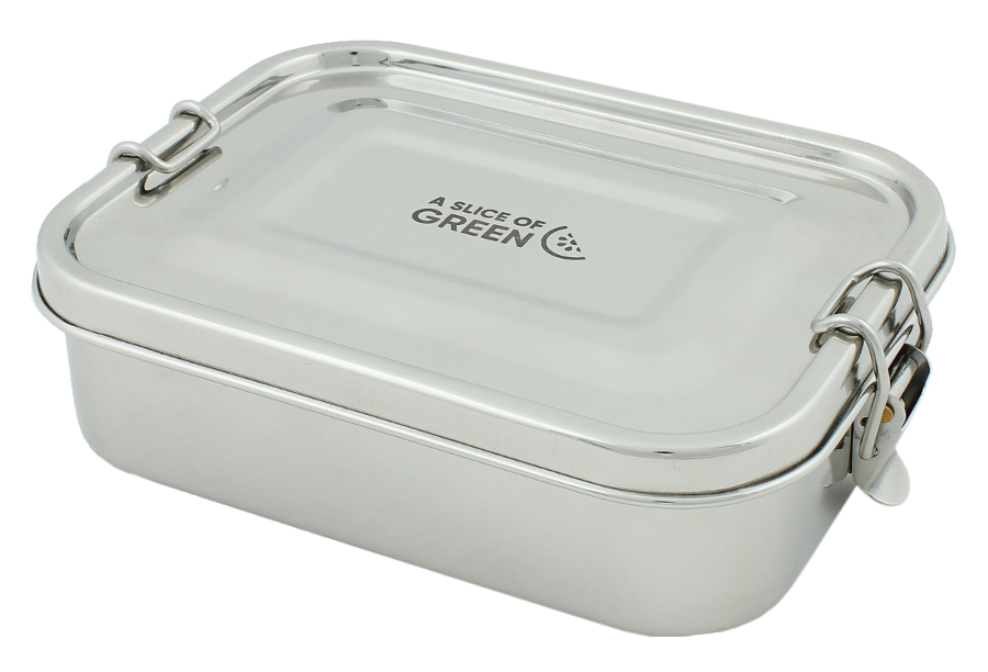 A Slice of Green Adoni Leak Resistant Stainless Steel Lunch Box