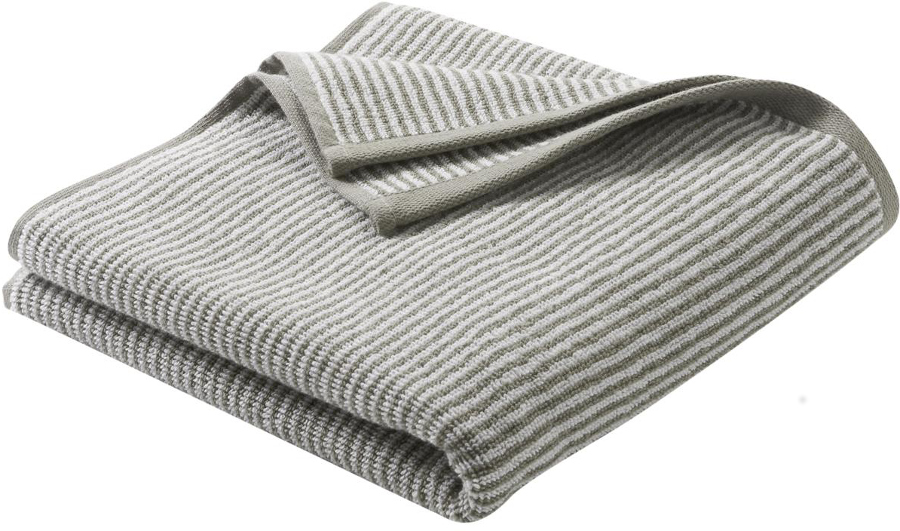 Barcelona Organic Cotton Shower Towel - Cashmere Stripe - 140 x 70cm