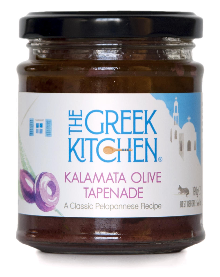 The Greek Kitchen Kalamata Olive Tapenade - 180g - The Greek Kitchen