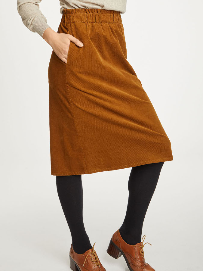 Thought Toffee Lisket Skirt - Thought - Natural Collection