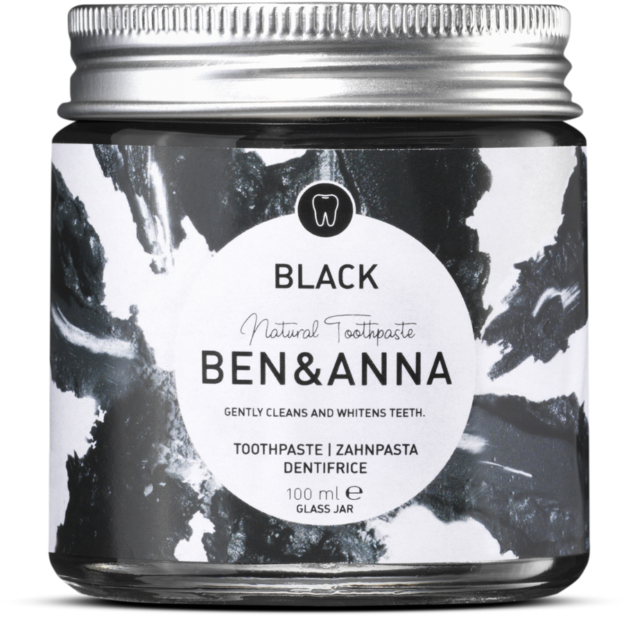 Ben & Anna Natural Toothpaste - Black - 100ml