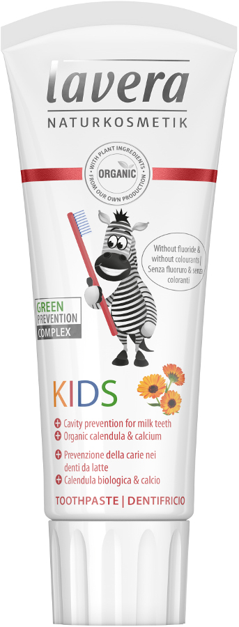 Lavera Basis Sensitiv Fluoride Free Kids Toothpaste - 75ml