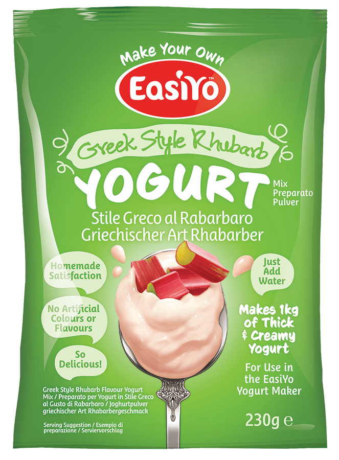 Easiyo Greek Style Rhubarb Yoghurt - 230g