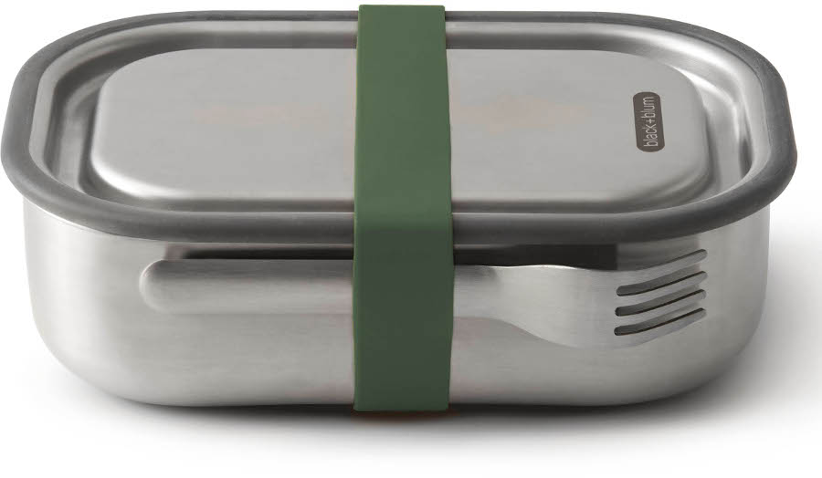 Black & Blum Stainless Steel Lunch Box - Olive