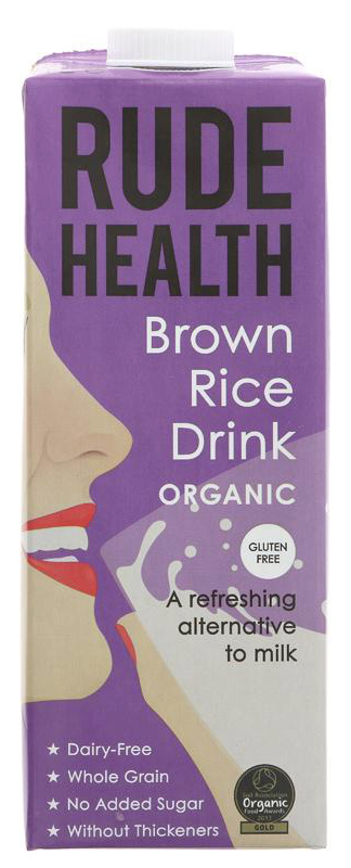 Rude Health Organic Brown Rice Drink - 1L