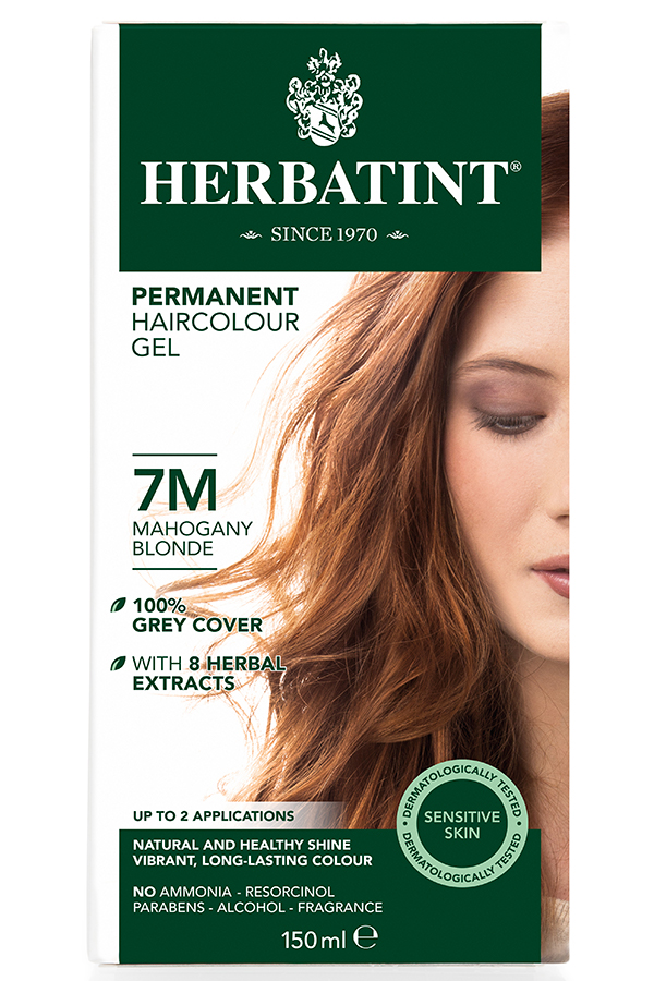 Herbatint Permanent Hair Dye - 7M Mahogany Blonde - 150ml
