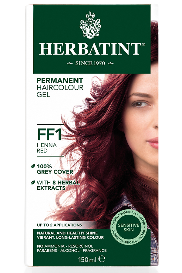 Herbatint Permanent Hair Dye - FF1 Henna Red - 150ml