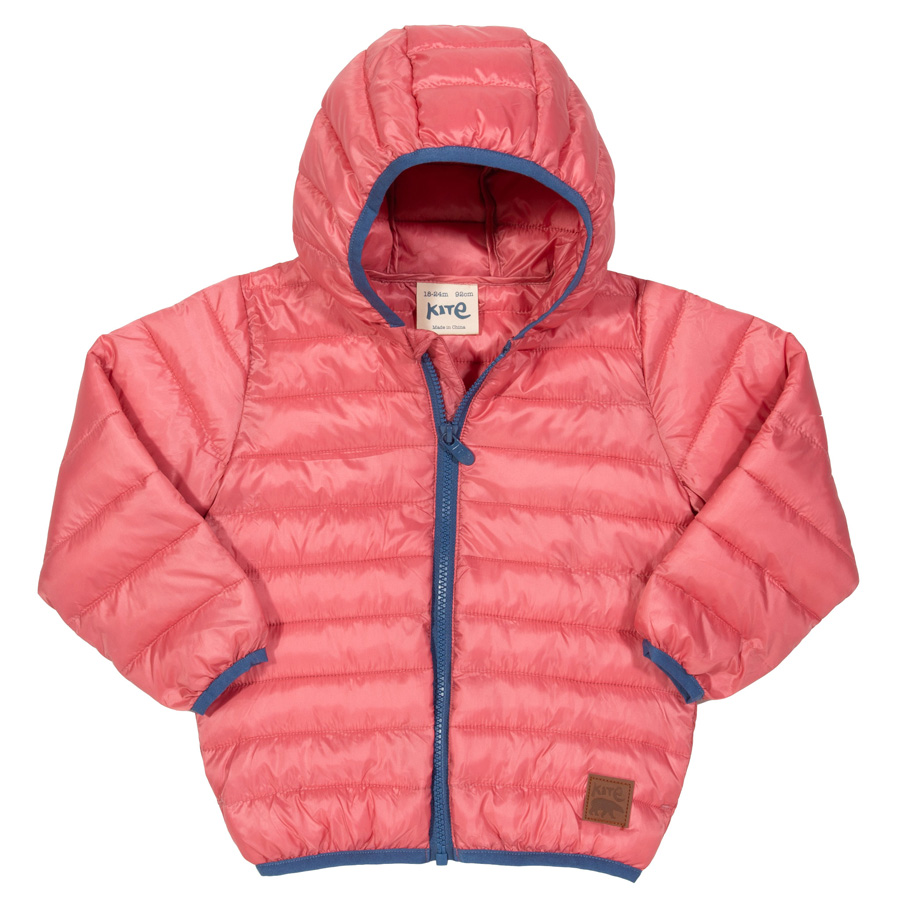 Kite Pink Cocoon Coat - Kite Clothing - Natural Collection