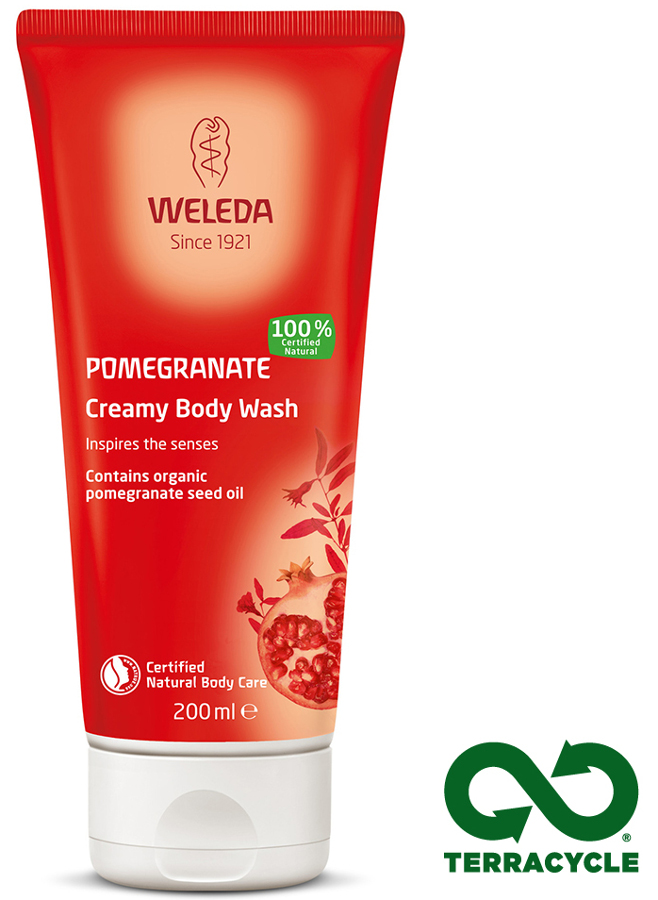 Weleda Pomegranate Creamy Body Wash - 200ml