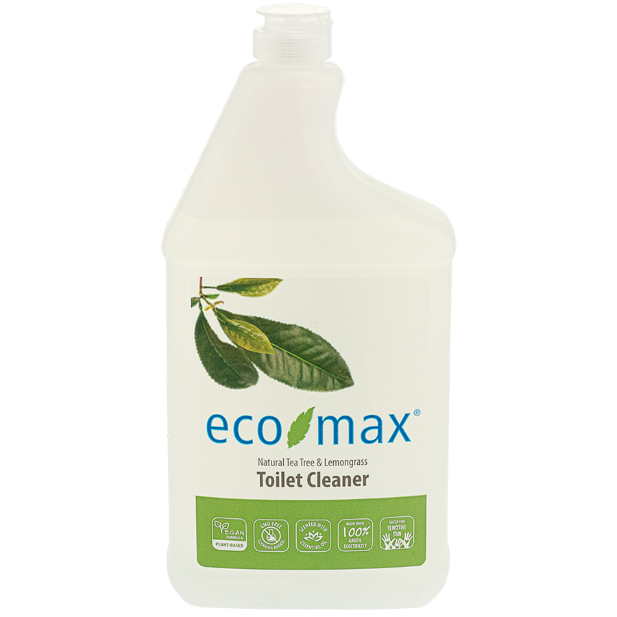 Eco-Max Toilet Cleaner - Natural Tea Tree & Lemongrass - 1L