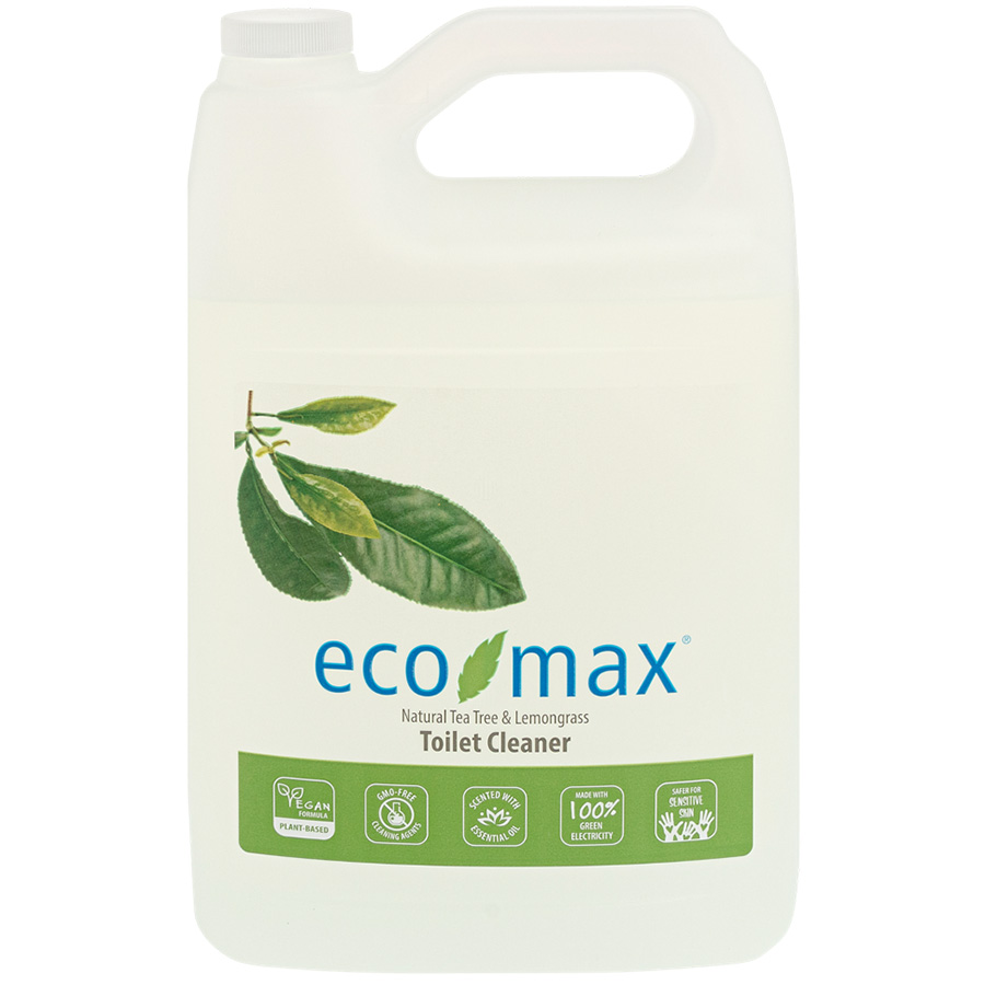 Image of Eco-Max Toilet Cleaner Refill - Natural Tea Tree & Lemongrass - 4L