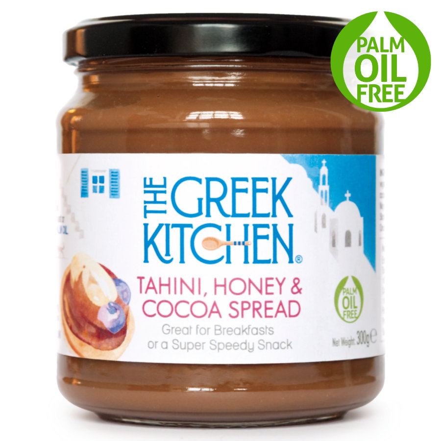 The Greek Kitchen Tahini  Honey & Cocoa Spread - 300g
