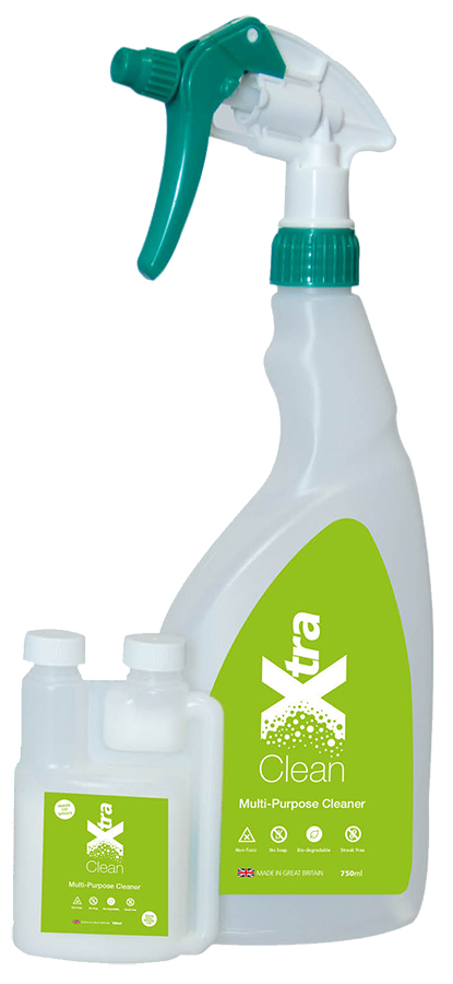 Aqua Air Xtra Clean Concentrated Multi Surface Cleaner with Bottle - 100ml