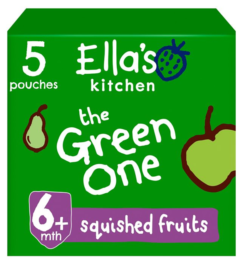 Ella's Kitchen The Green One Multipack - 5 x 90g
