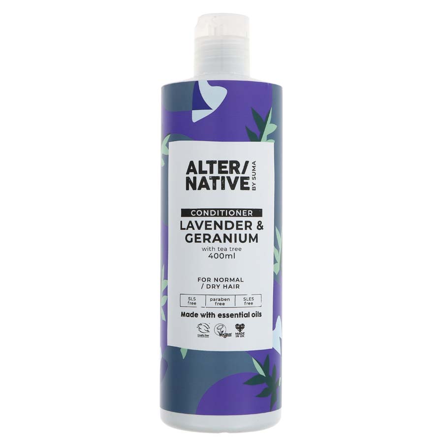 Alternative by Suma Lavender & Geranium Conditioner - 400ml