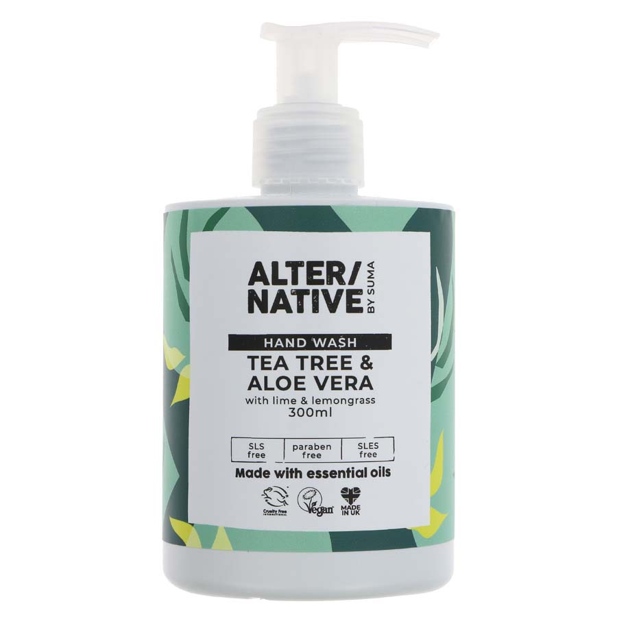 Alternative by Suma Tea Tree & Aloe Vera Hand Wash - 300ml