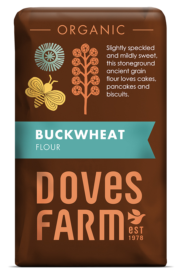 Doves Farm Buckwheat Wholegrain Flour - 1kg