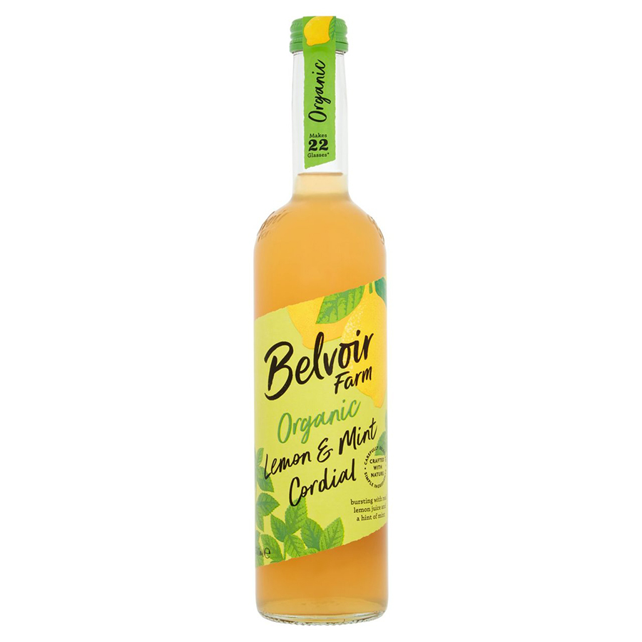 Belvoir Organic Lemon & Mint Cordial - 500ml