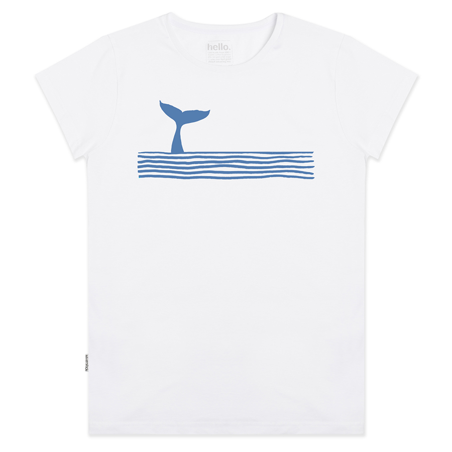 Women's Swim Free T-Shirt - White