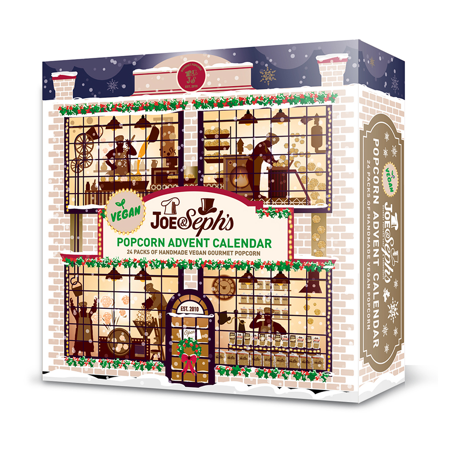 Joe Seph s Vegan Popcorn Advent Calendar 164g Joe Sephs Popcorn