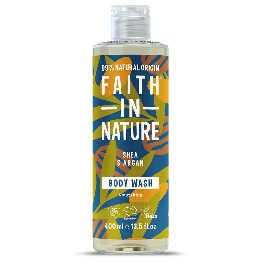 Faith in Nature Shea & Argan Body Wash - 400ml