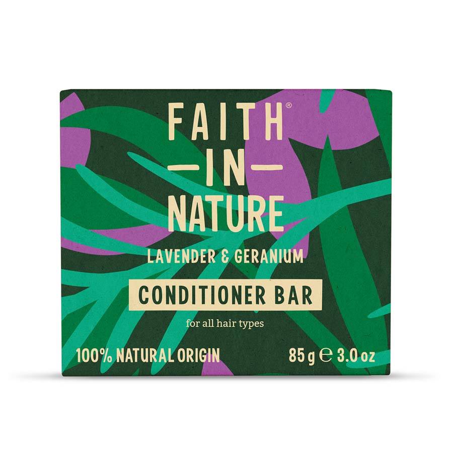 Faith in Nature Lavender & Geranium Conditioner Bar - 85g