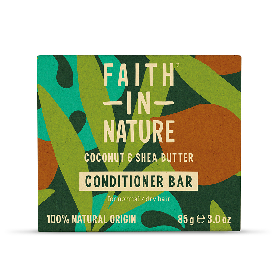 Faith in Nature Coconut & Shea Butter Conditioner Bar - 85g