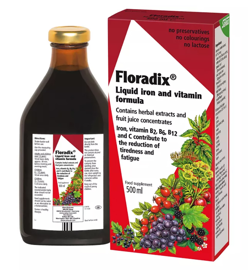Floradix Liquid Iron Formula 500ml