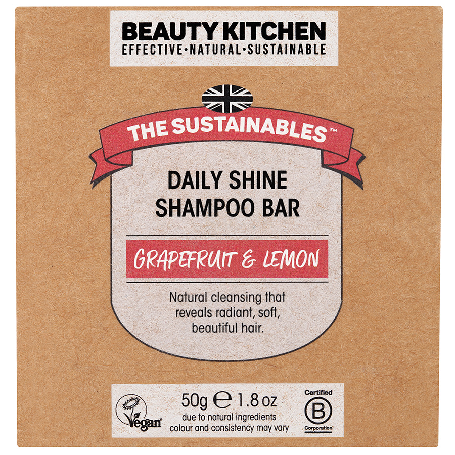 Beauty Kitchen The Sustainables Daily Shine Shampoo Bar - 50g