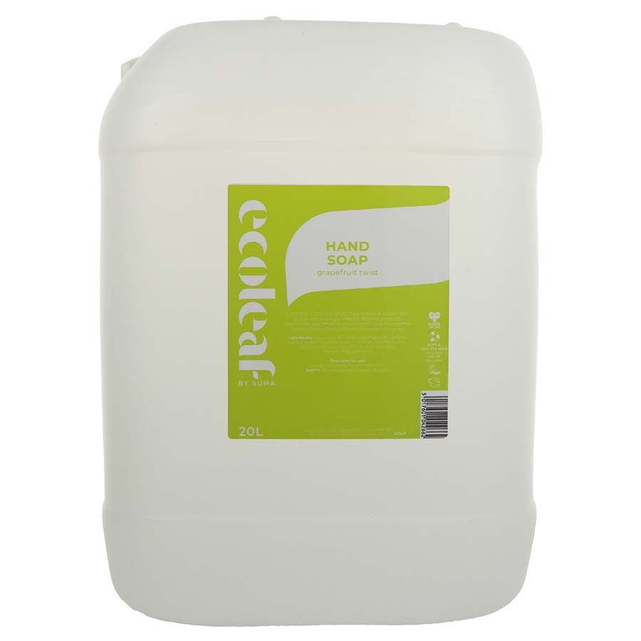 Ecoleaf Liquid Hand Soap Refill - Grapefruit Twist - 20L