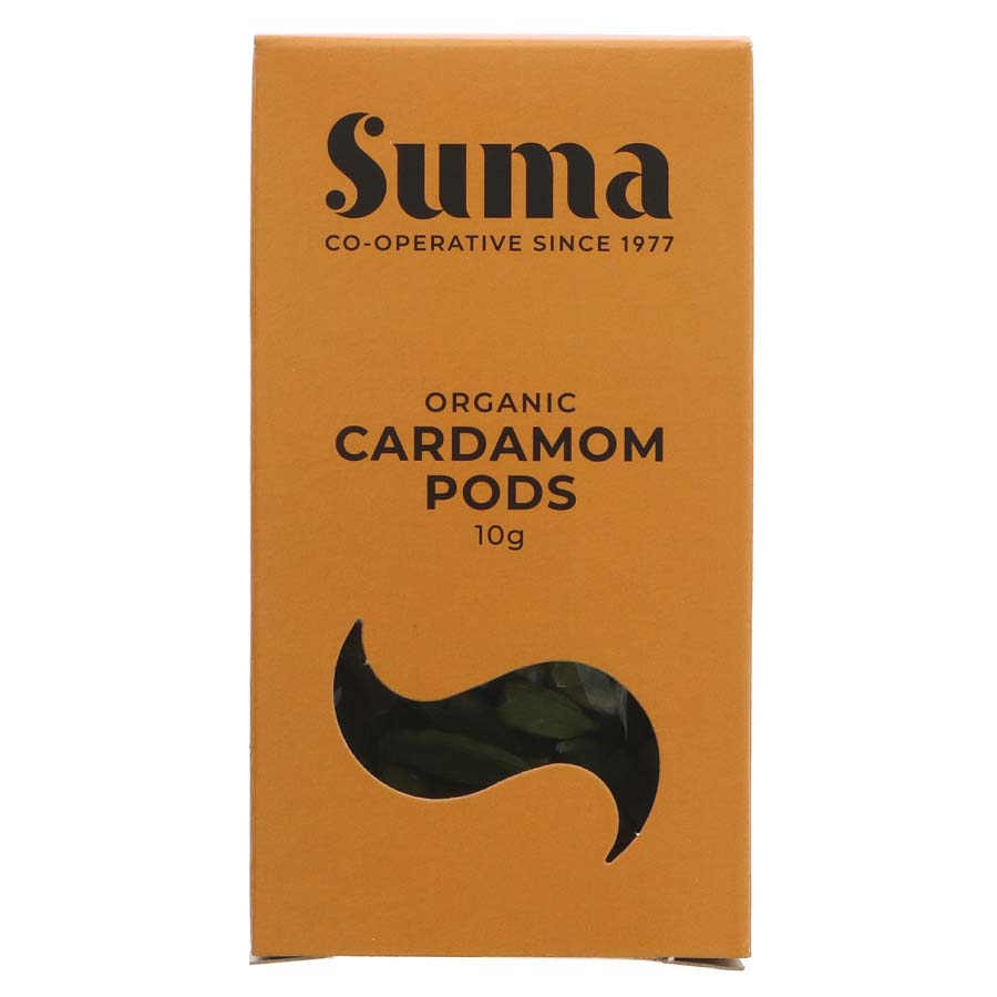 Suma Organic Green Cardamom Pods - 10g