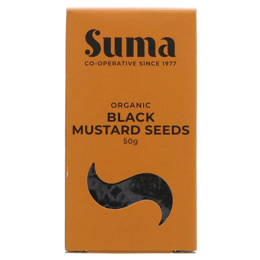 Suma Organic Black Mustard Seeds - 50g