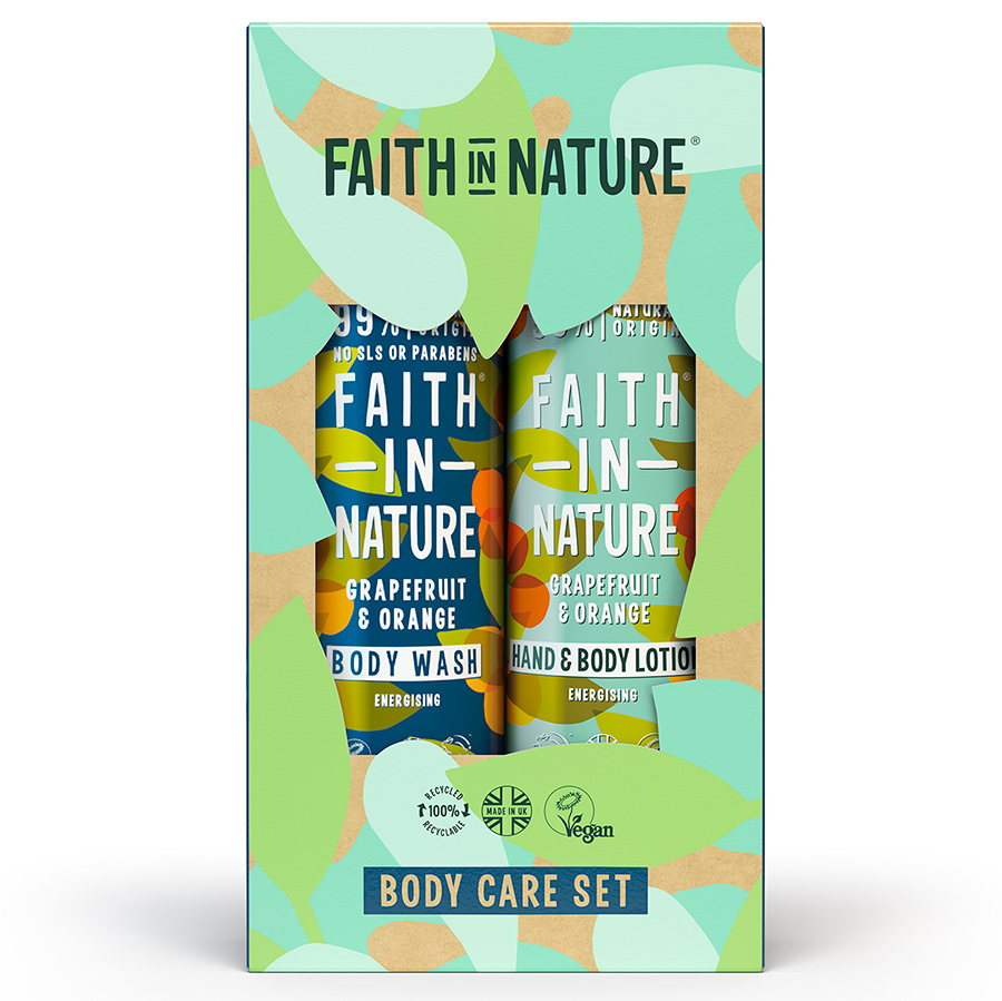 Faith in Nature Grapefruit & Orange Hand & Body Gift Set