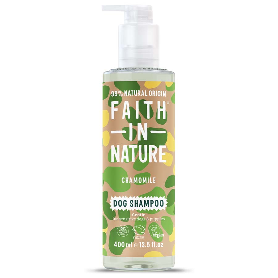 Faith in Nature Gentle Chamomile Dog Shampoo - 400ml