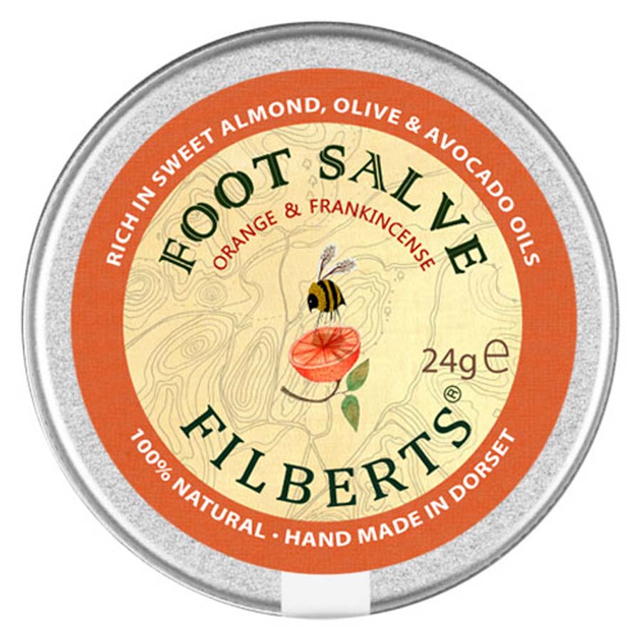 Filberts Foot Salve - Orange & Frankincense 24g