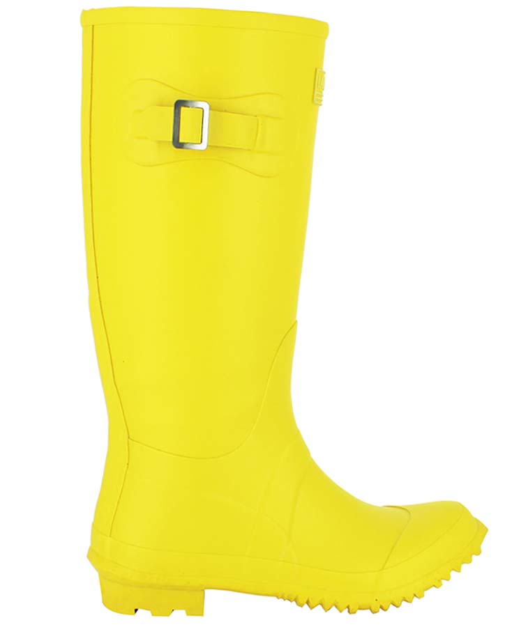 Lakeland Tall Wellington Boots - Yellow