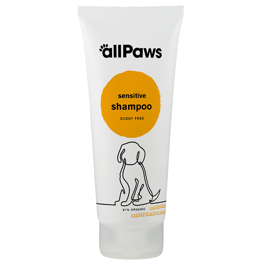 Image of allPaws Sensitive Dog Shampoo - Scent Free - 200ml
