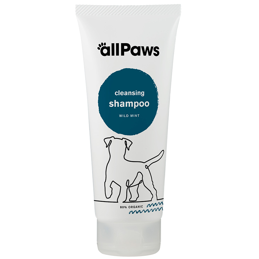 Image of allPaws Cleansing Dog Shampoo - Wild Mint - 200ml