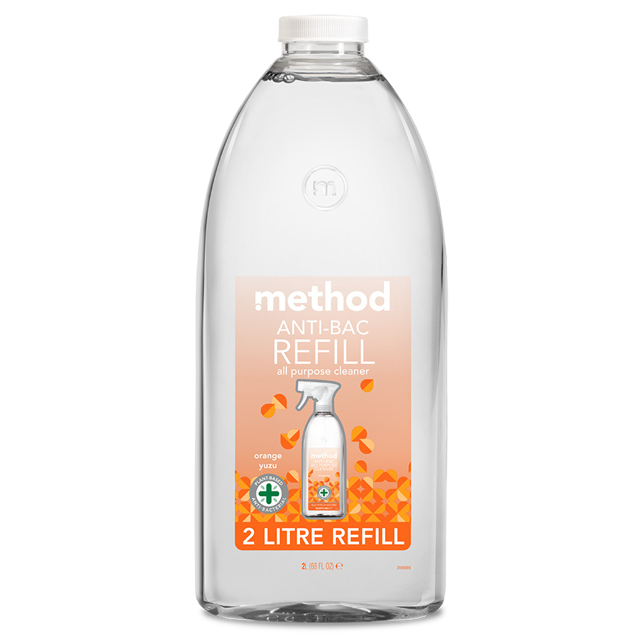 Method Anti-Bac All Purpose Cleaner Refill - Yuzu Orange - 2L