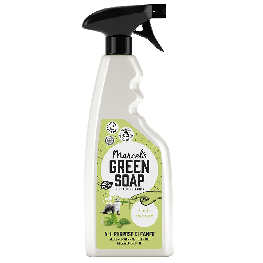 Marcel's Green Soap All Purpose Spray - Basil & Vetiver Gras - 500ml