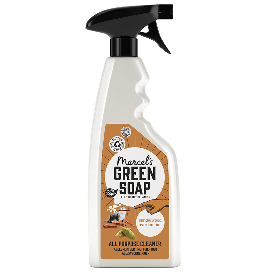Marcel's Green Soap All Purpose Spray - Sandalwood & Cardamom - 500ml