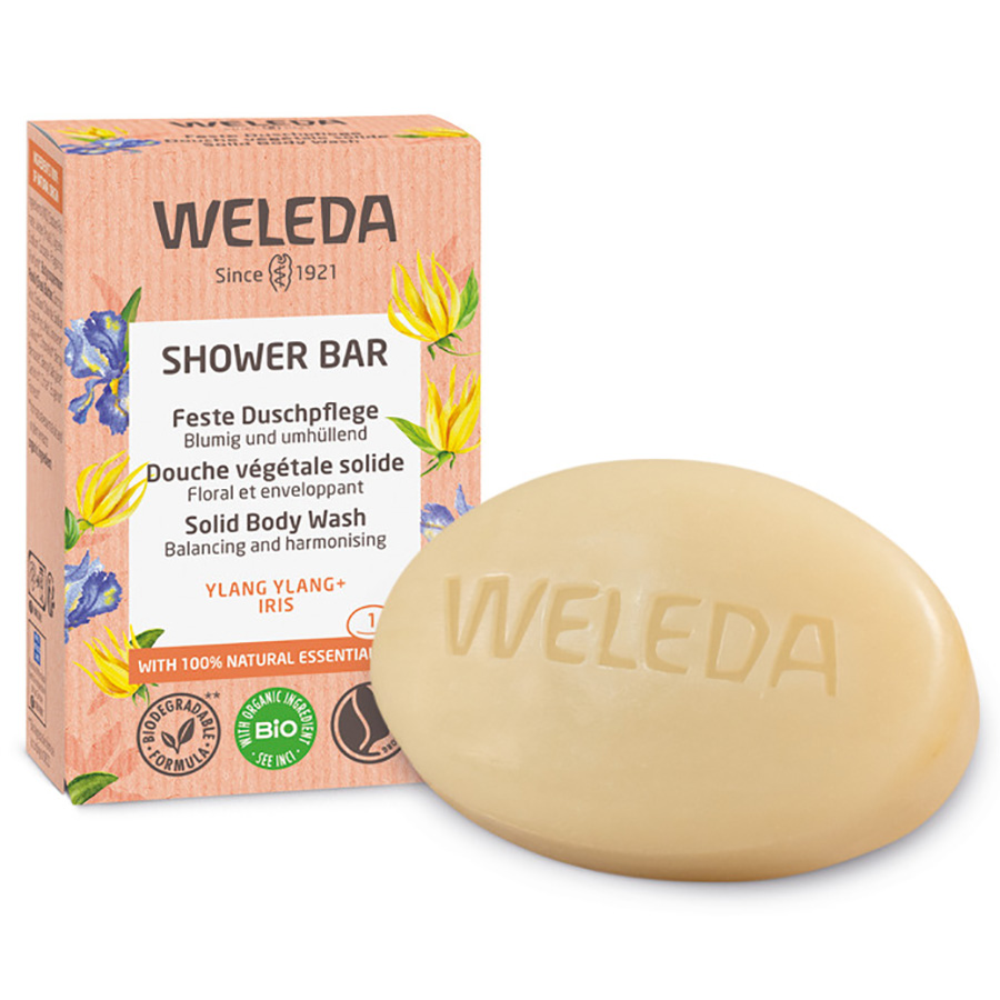 Weleda Shower Bar - Ylang Ylang & Iris - 75g