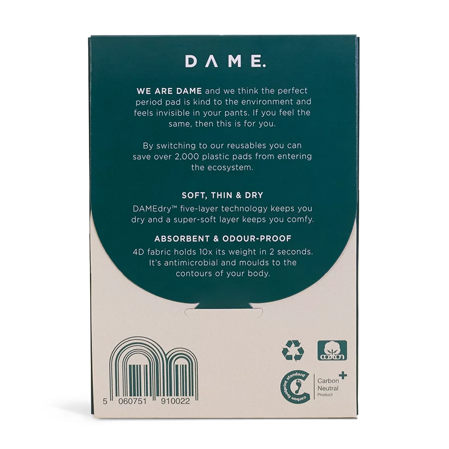 DAME Reusable Pads Set - DAME - Natural Collection