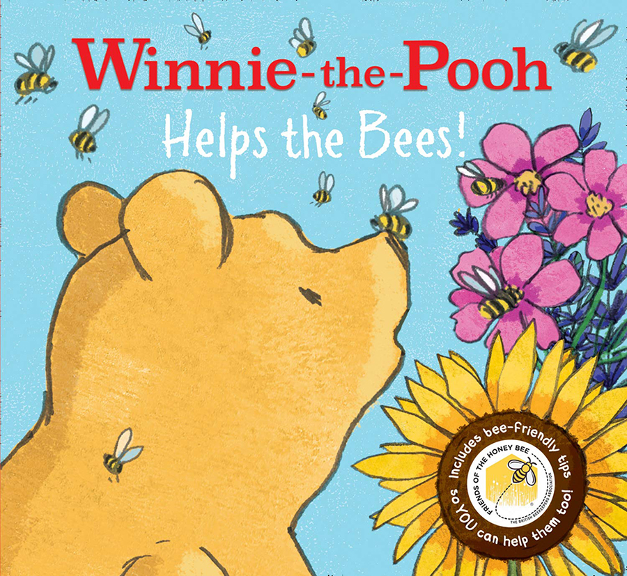 Winnie The Pooh Helps The Bees Paperback Book