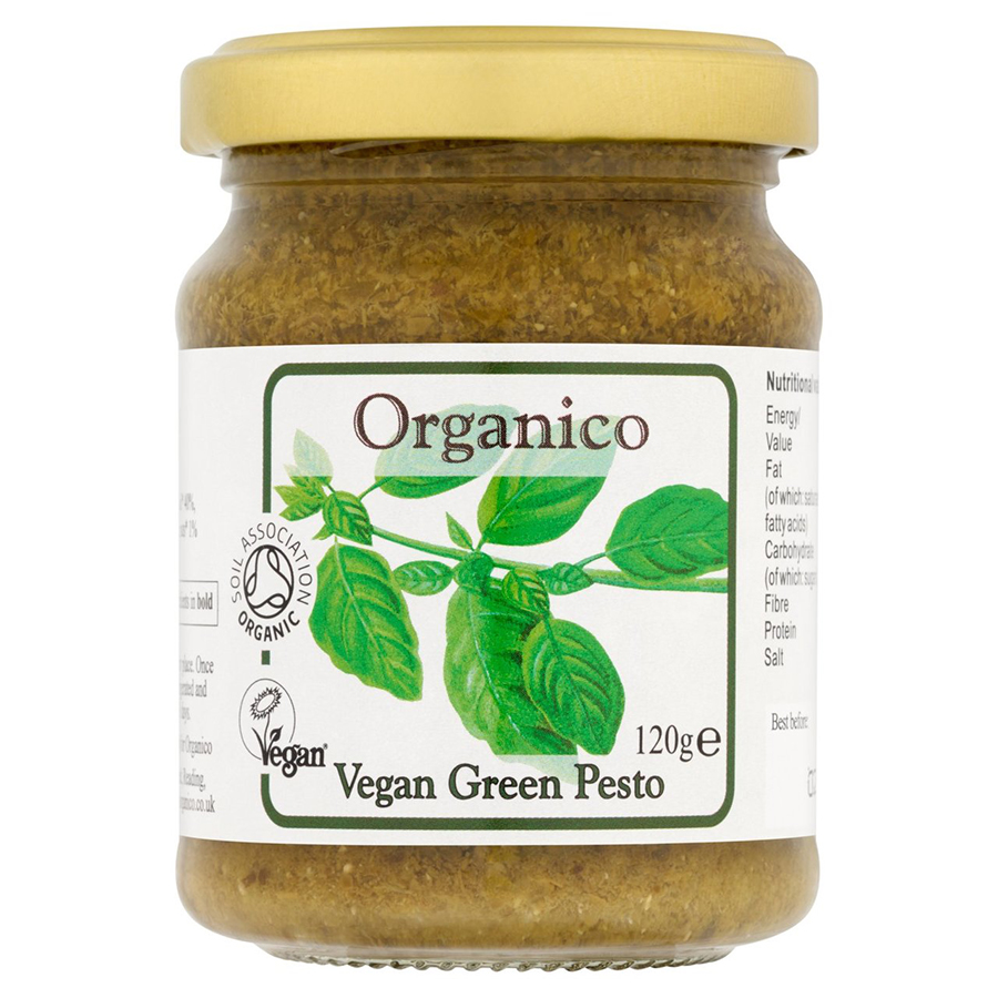 Organico Organic Vegan Green Pesto - 120g