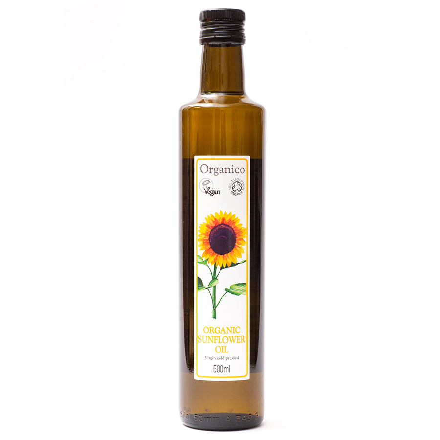 Organico Organic Virgin Sunflower Oil - 500ml